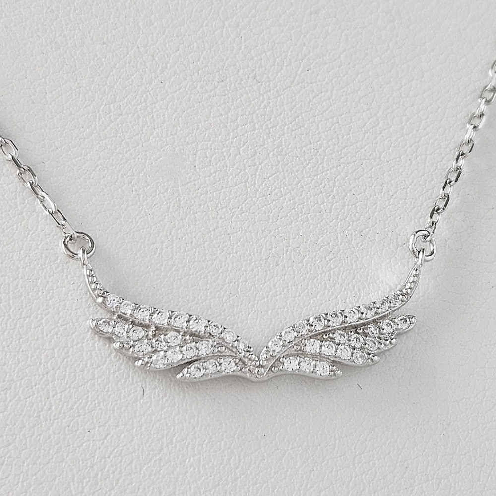 Guardian Angel Necklace,  925 Sterling Silver Charmed Aroma Angel Collec…